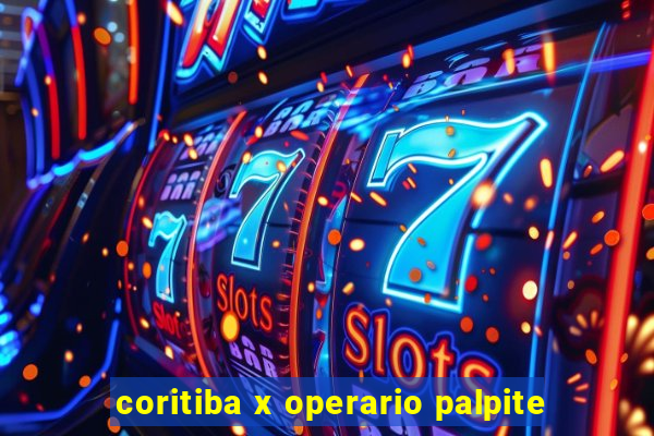 coritiba x operario palpite